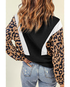 Azura Exchange Leopard Pullover Sweatshirt - S