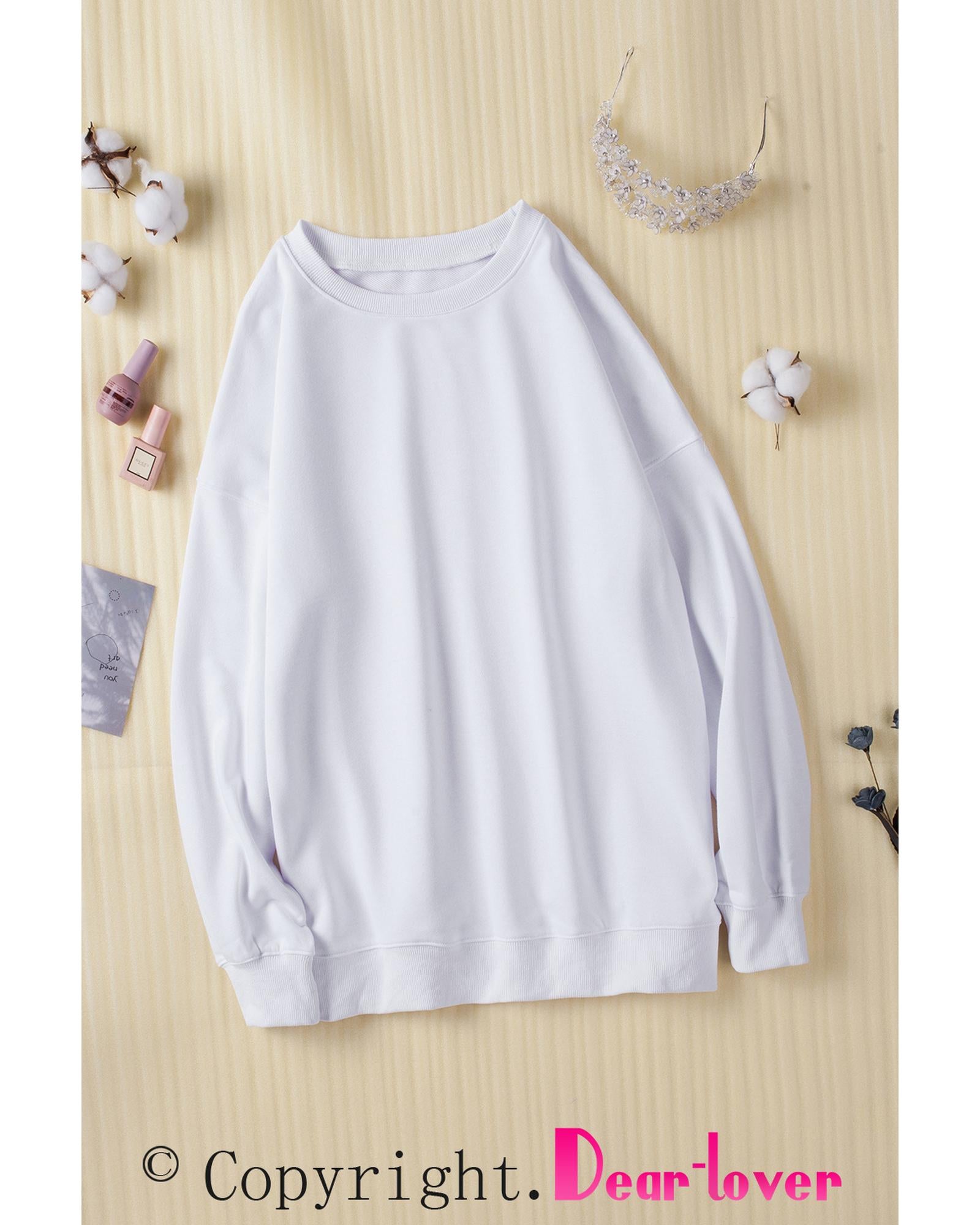 Azura Exchange Drop Shoulder Sweatshirt - M