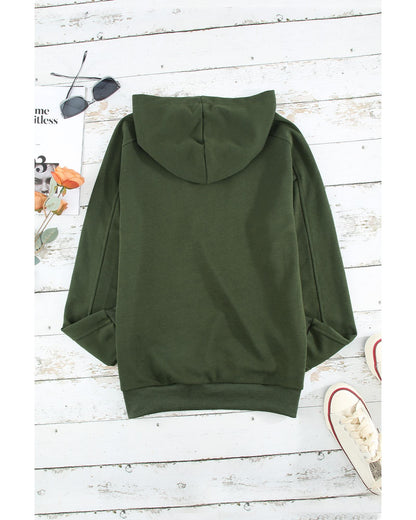 Azura Exchange Solid Color Lace-up Hoodie - L