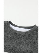 Azura Exchange Colorblock Plush Sweatshirt - S