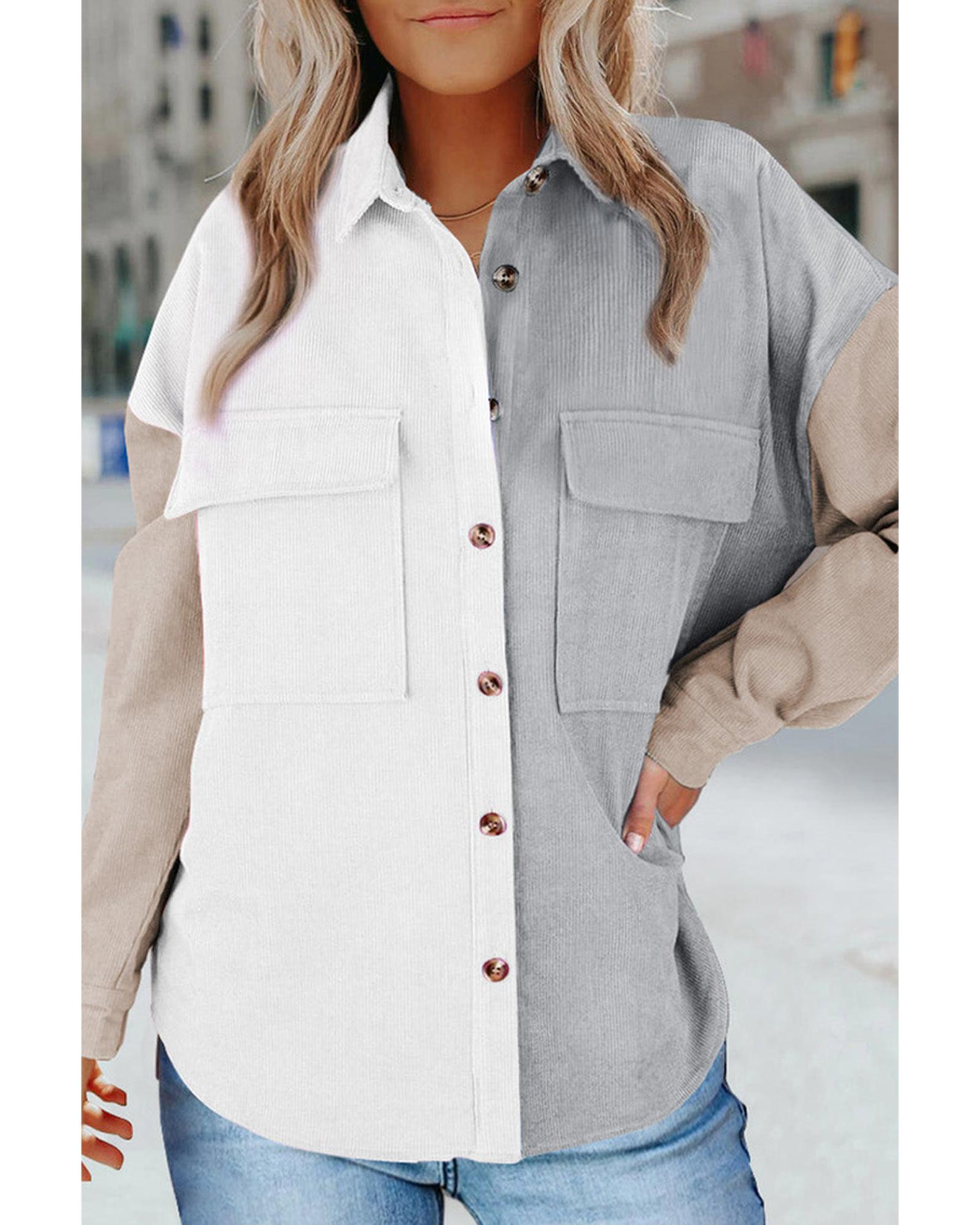 Azura Exchange Button Shirt with Pocket - M Main image