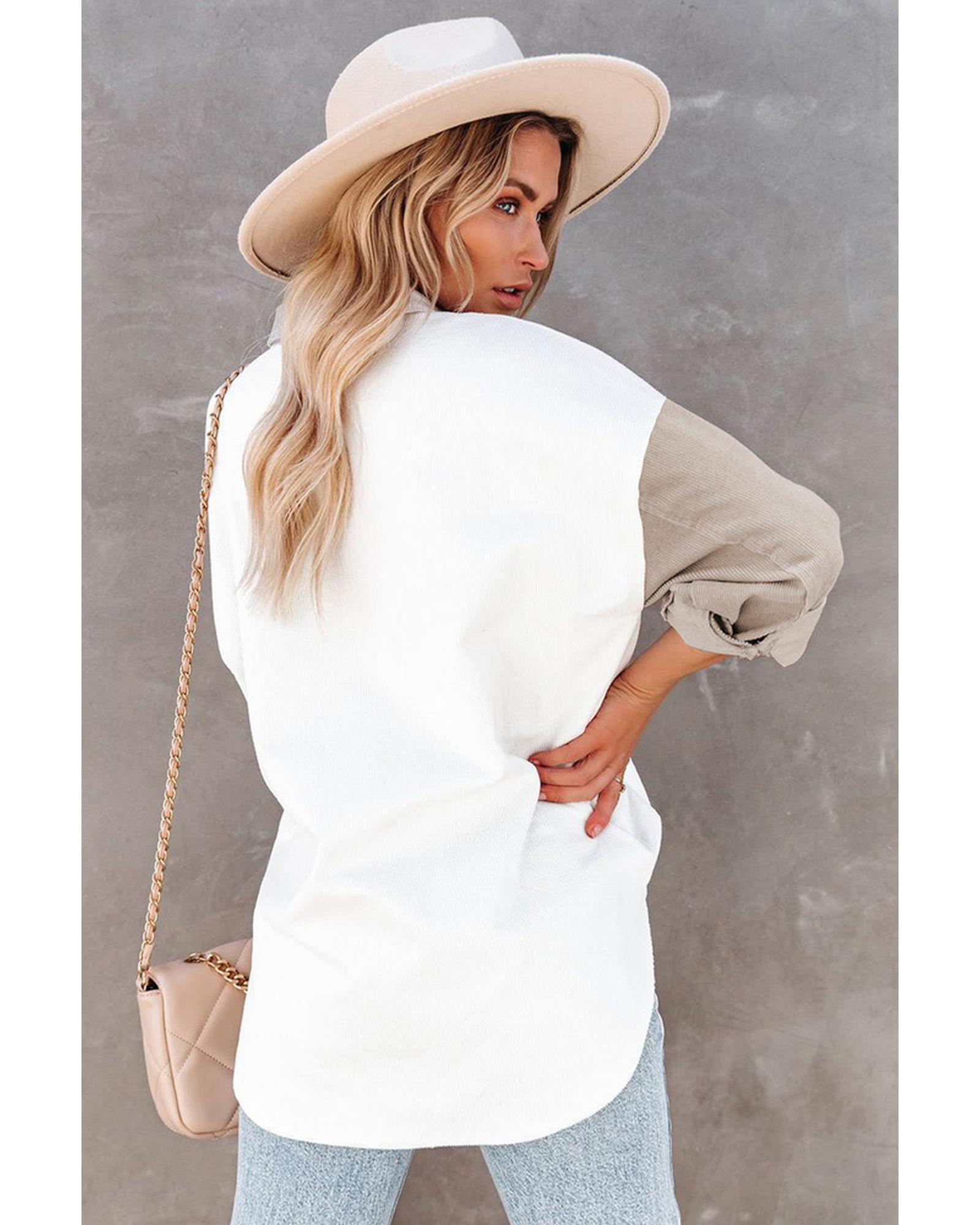 Azura Exchange Button Shirt with Pocket - M Secondary image