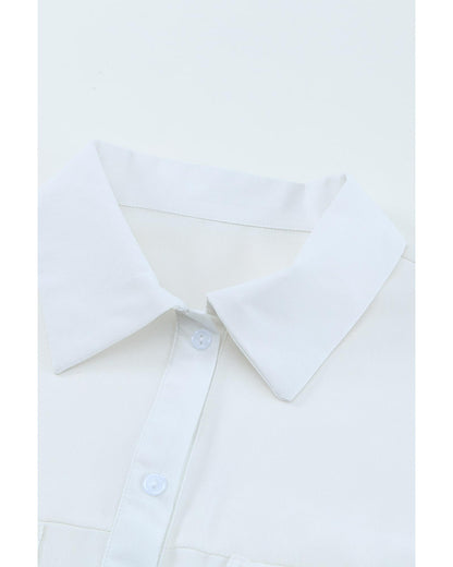 Azura Exchange Long Sleeve Button-up Shirt - M