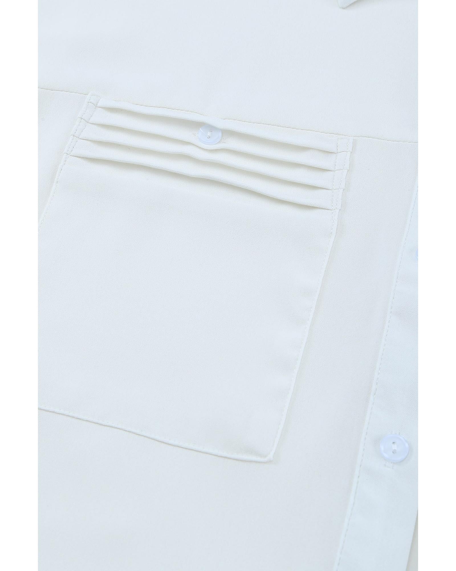 Azura Exchange Long Sleeve Button-up Shirt - M