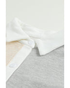 Azura Exchange Colorblock Knit Shirt with Contrast Trim - XL