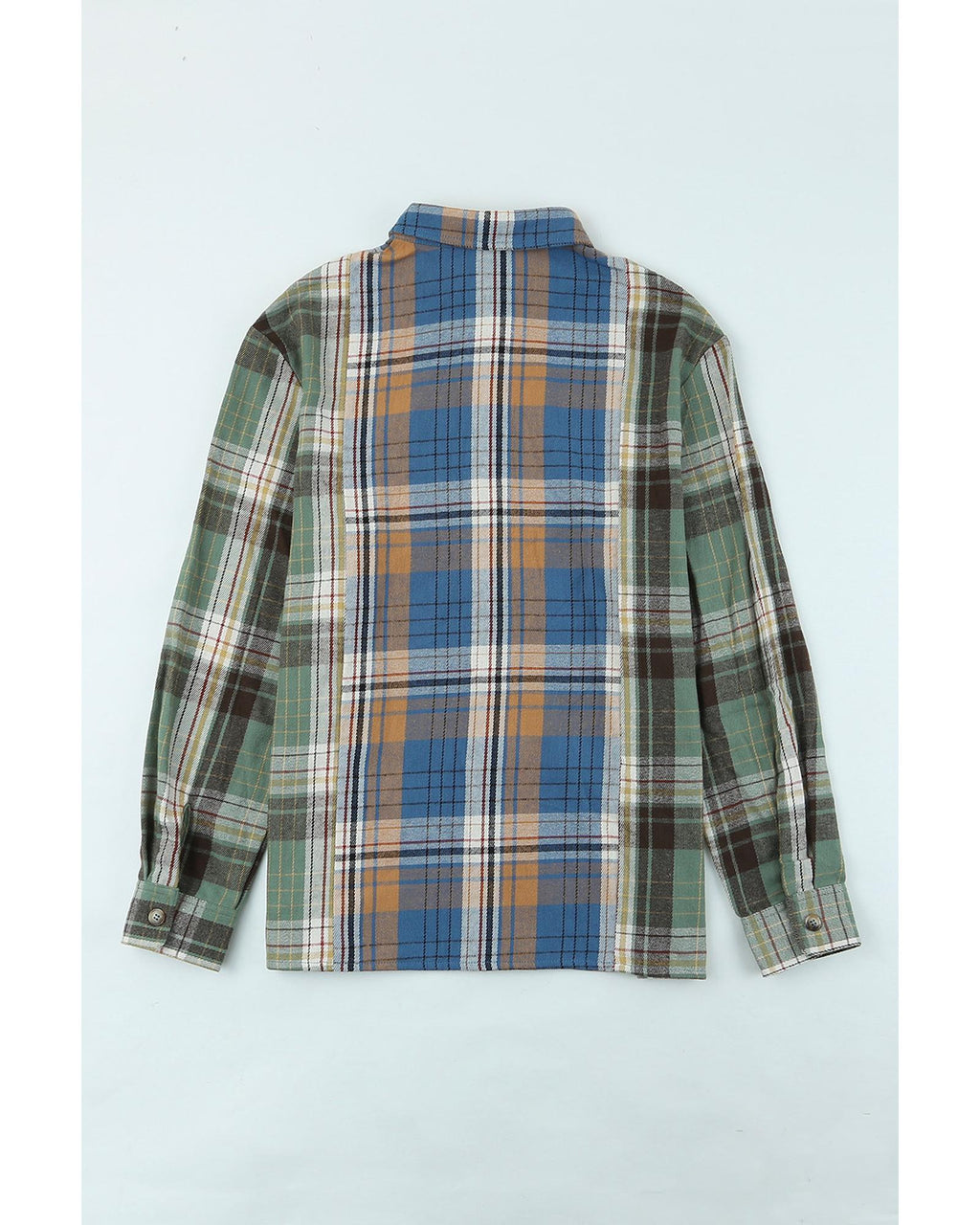 Azura Exchange Button Up Plaid Shacket - XL