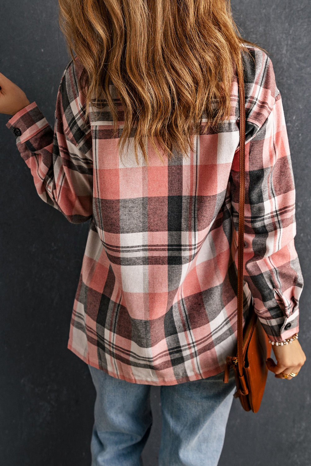 Azura Exchange Button Up Plaid Shirt - L Secondary image