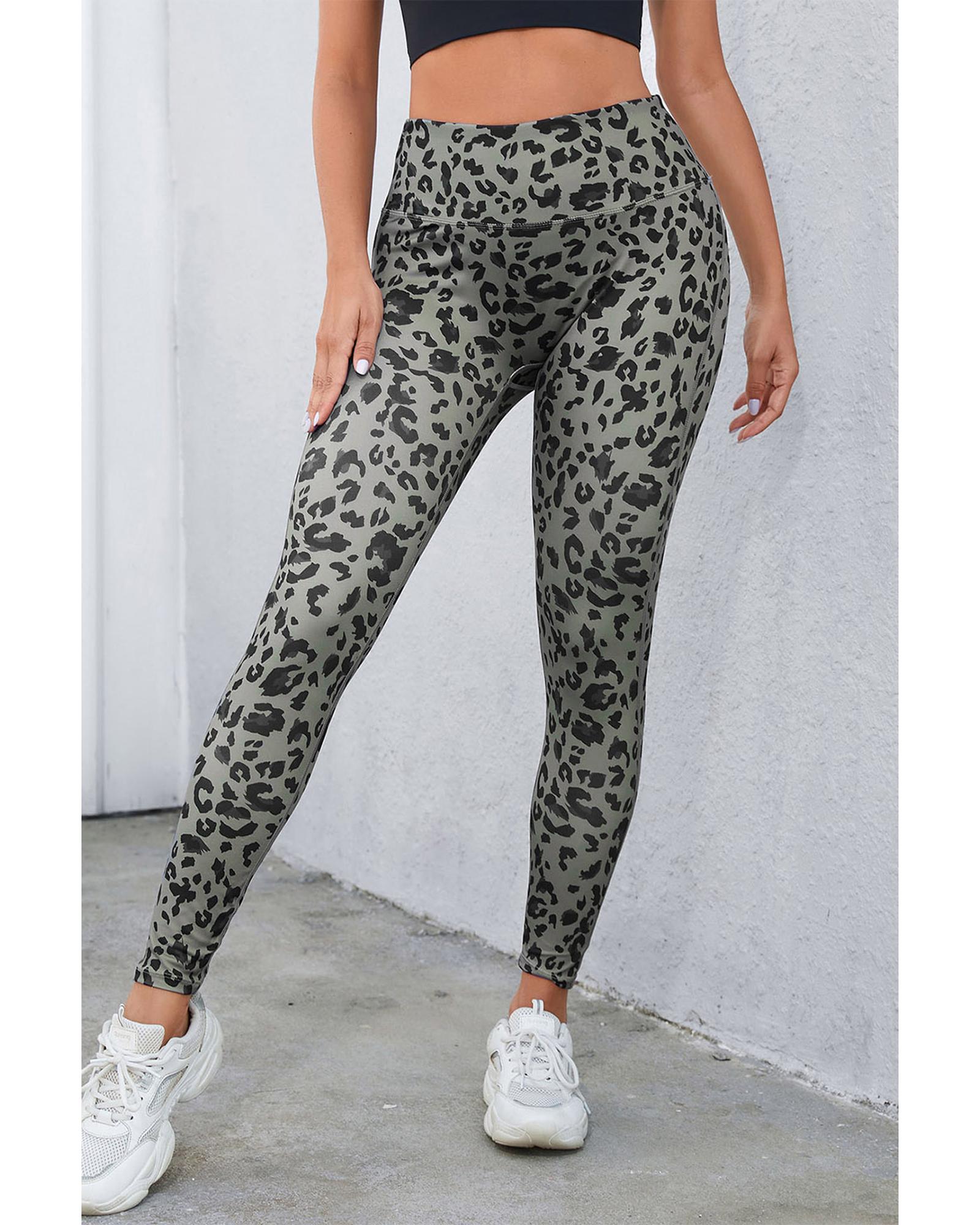 Azura Exchange Leopard Print Active Leggings - XL Main image
