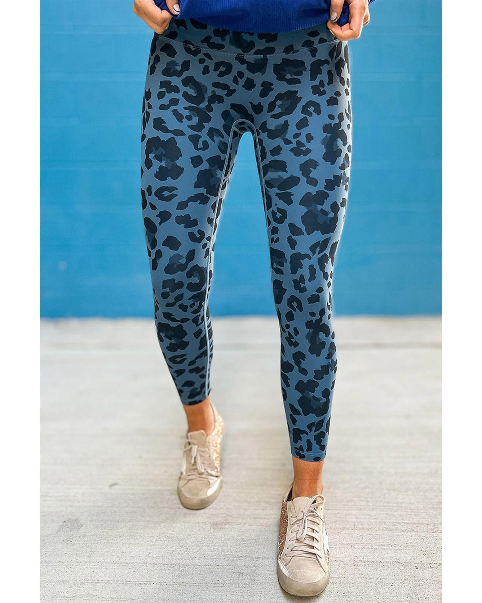 Azura Exchange Leopard Print Active Leggings - S Main image