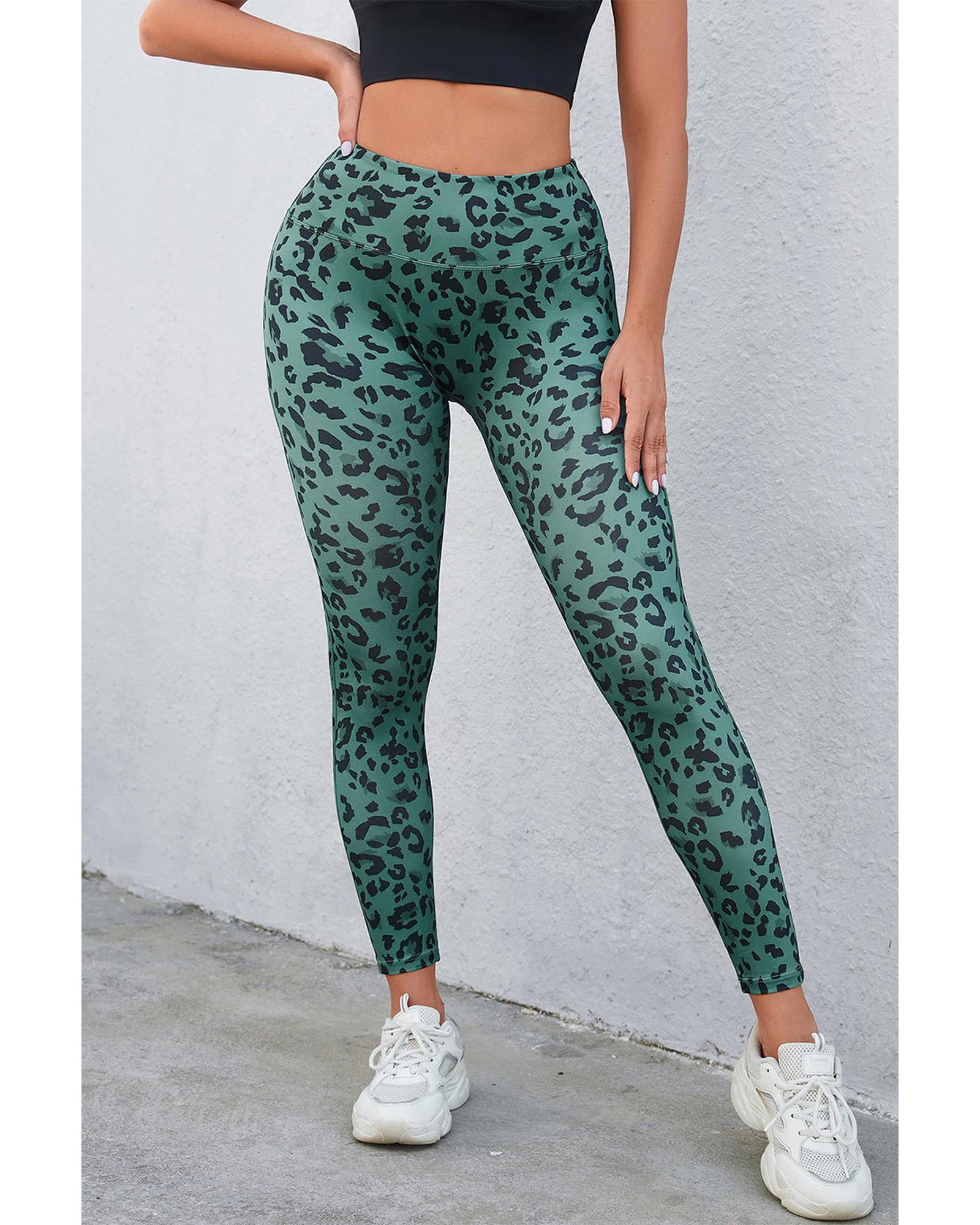 Azura Exchange Leopard Print Active Leggings - L Main image
