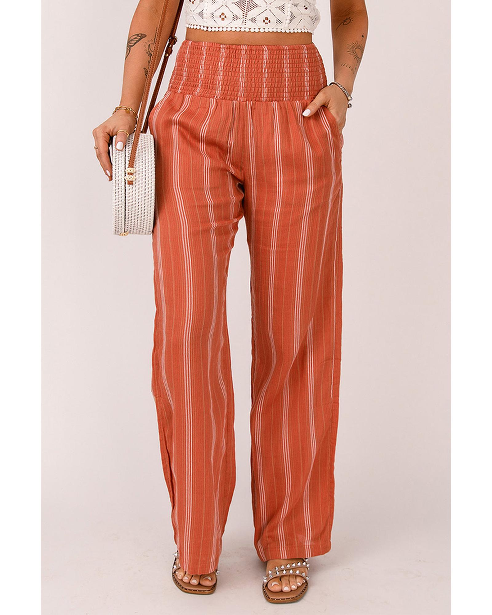 Azura Exchange High Waist Straight Leg Pants - M Main image