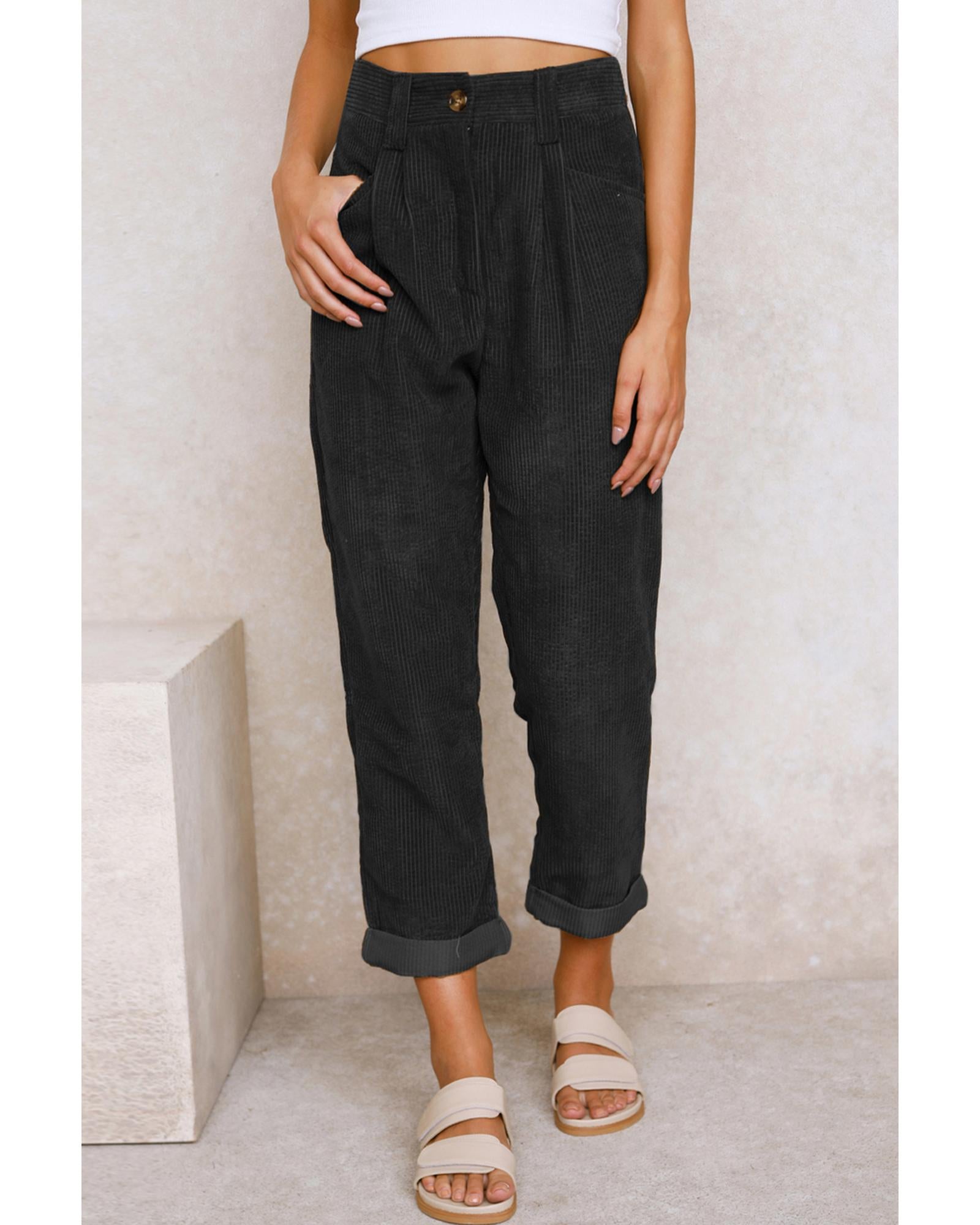 Azura Exchange High Waist Straight Leg Pants - 18 US Main image