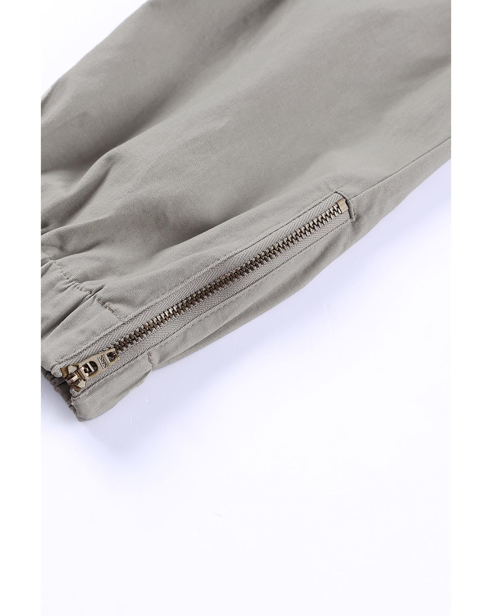 Azura Exchange Pocketed Twill Jogger Pants - L Secondary image