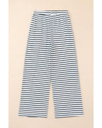 Azura Exchange Striped Wide Leg Pants - M
