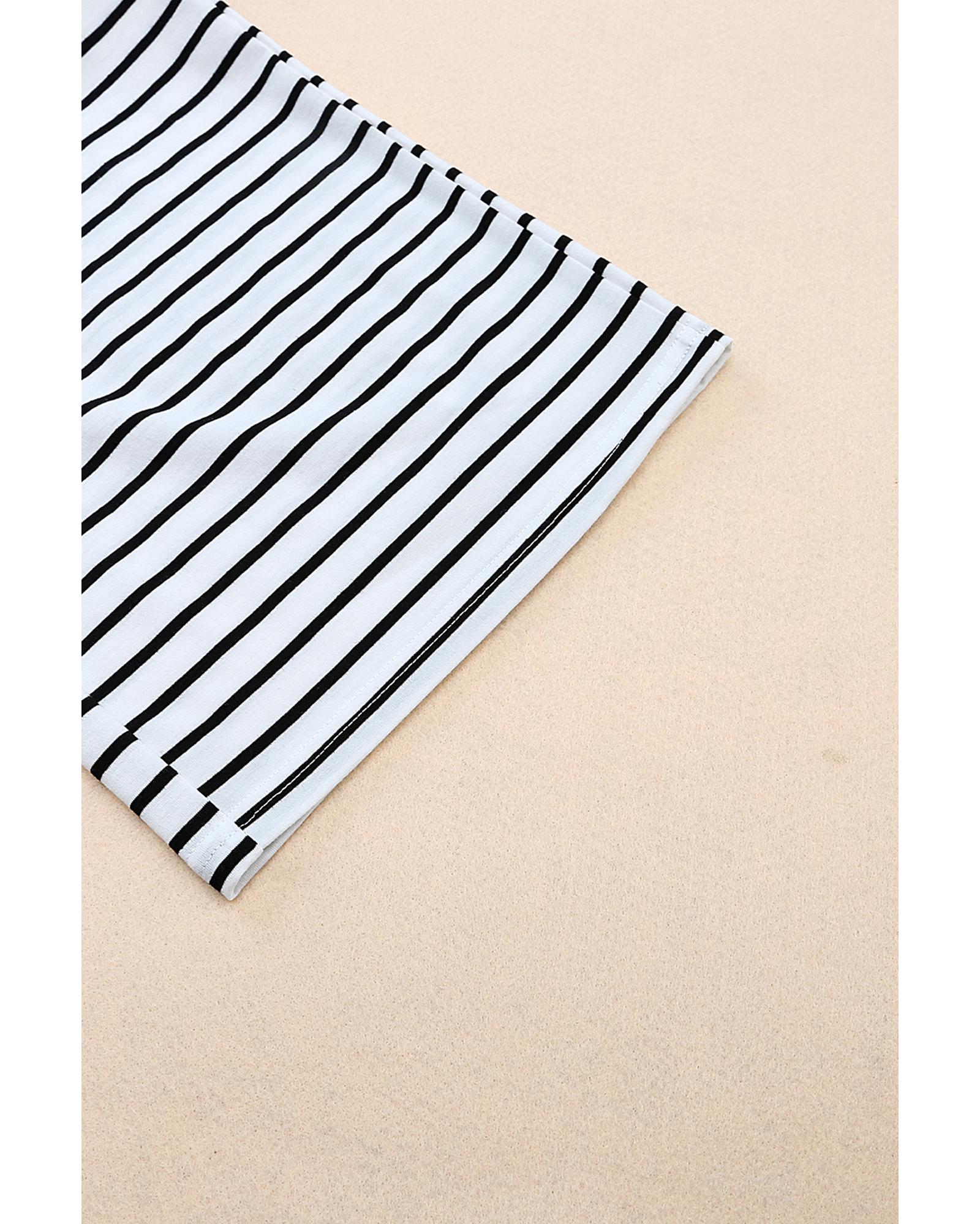 Azura Exchange Striped Wide Leg Pants - XL Secondary image