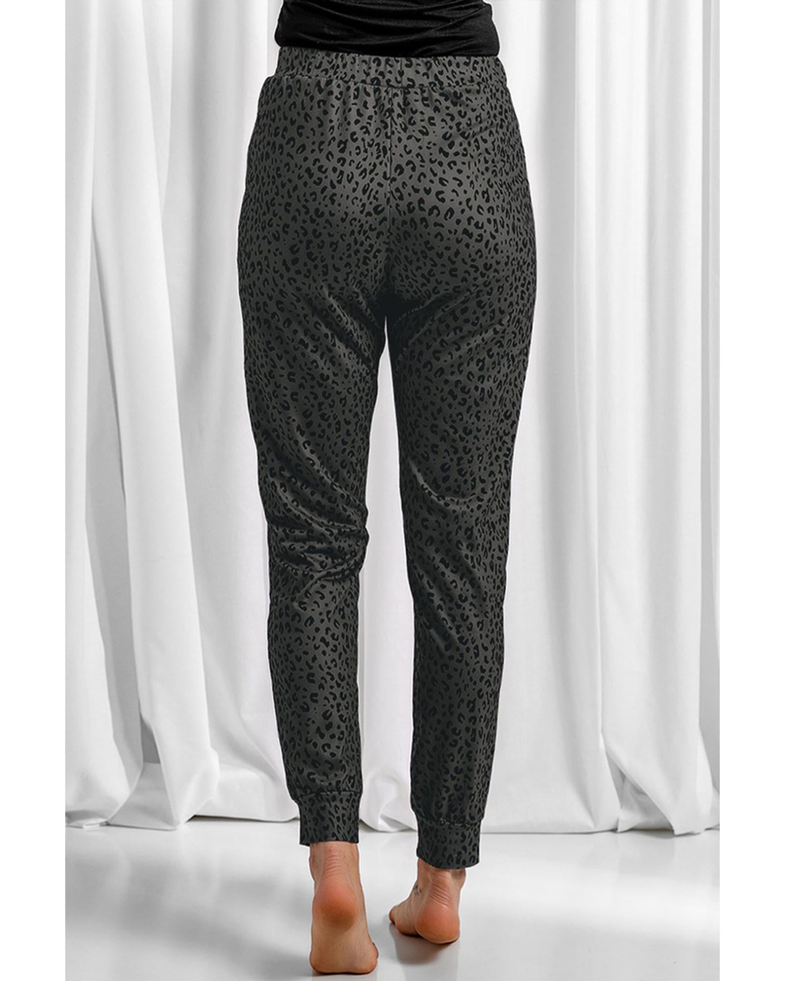 Azura Exchange Leopard Print Joggers - S Secondary image