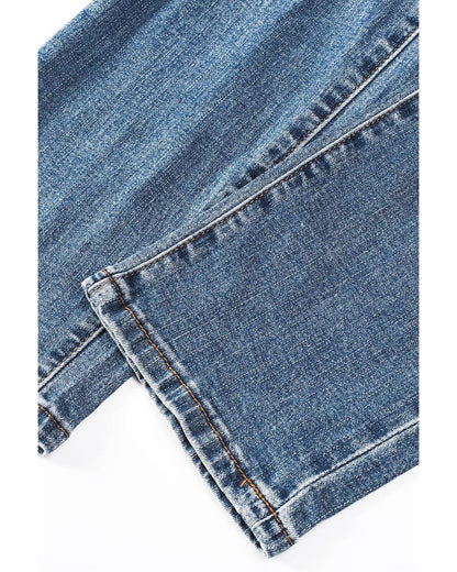 Azura Exchange Heart Patchwork Jeans - 14 US