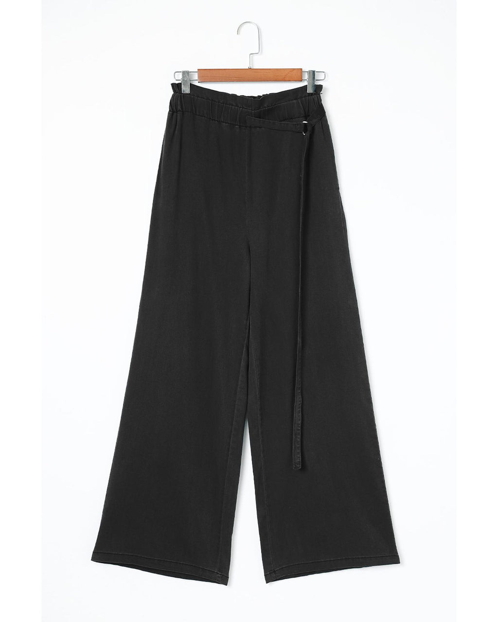 Azura Exchange Pocketed Wide Leg Tencel Jeans - 12 US