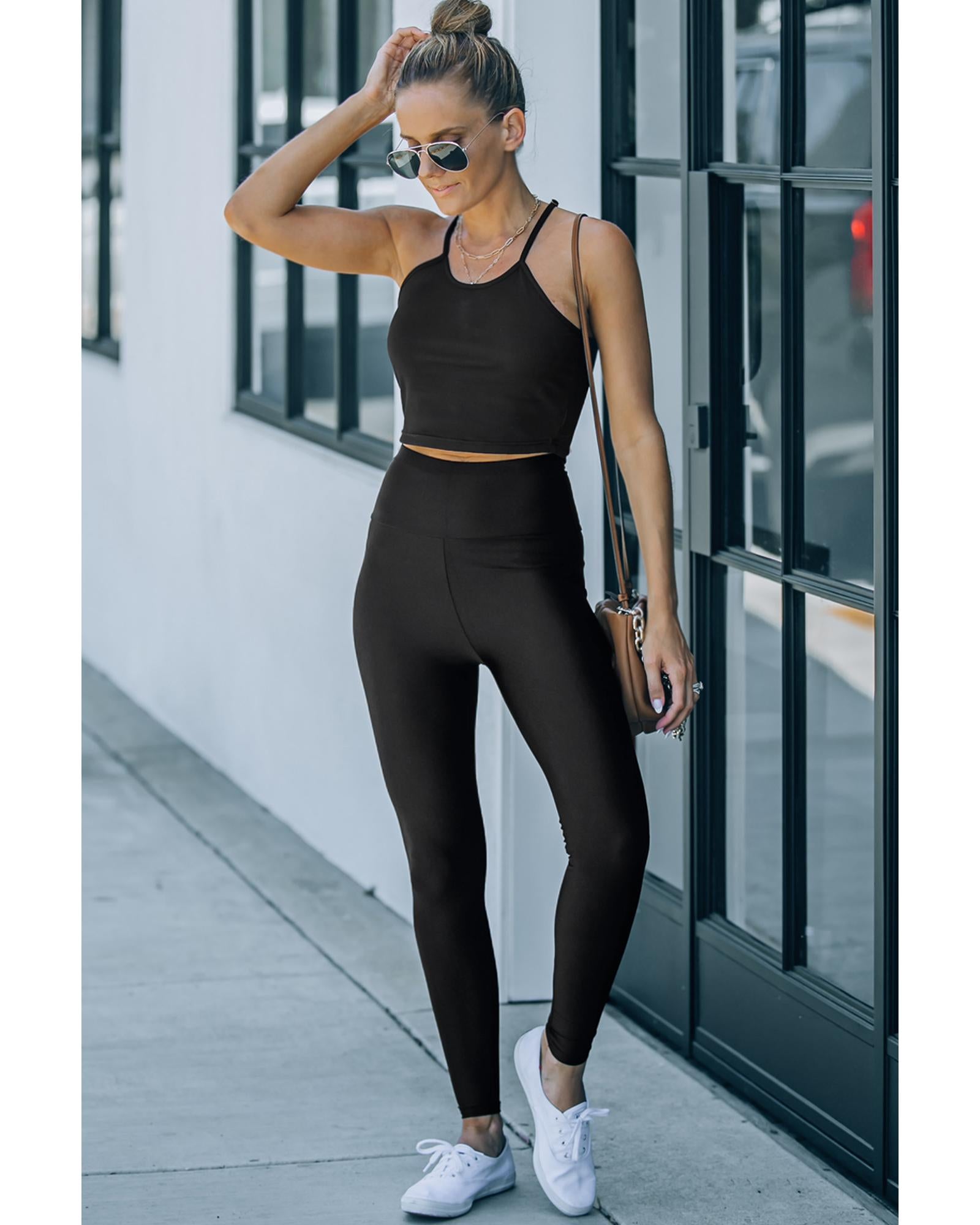 Azura Exchange High Rise Leggings with Waist Cincher - XL Secondary image