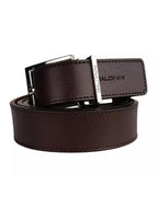 Baldinini Double-Face Reversible Calfskin Belt 110 cm Men