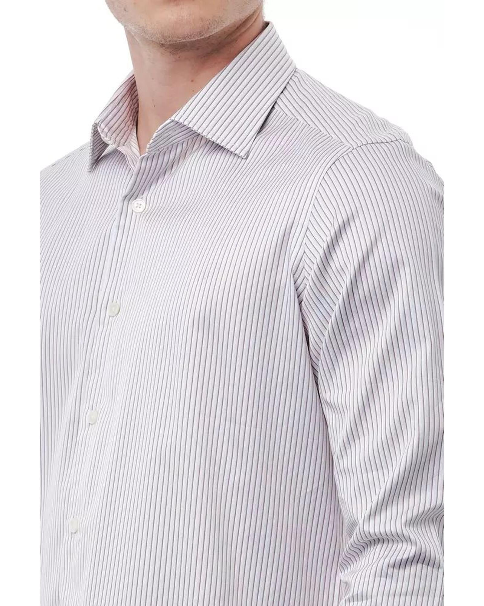 Bagutta Men's White Cotton Shirt - L Secondary image