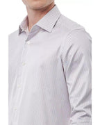Bagutta Men's White Cotton Shirt - M