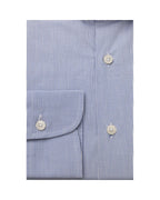 Bagutta Men's Light Blue Cotton Shirt - 2XL