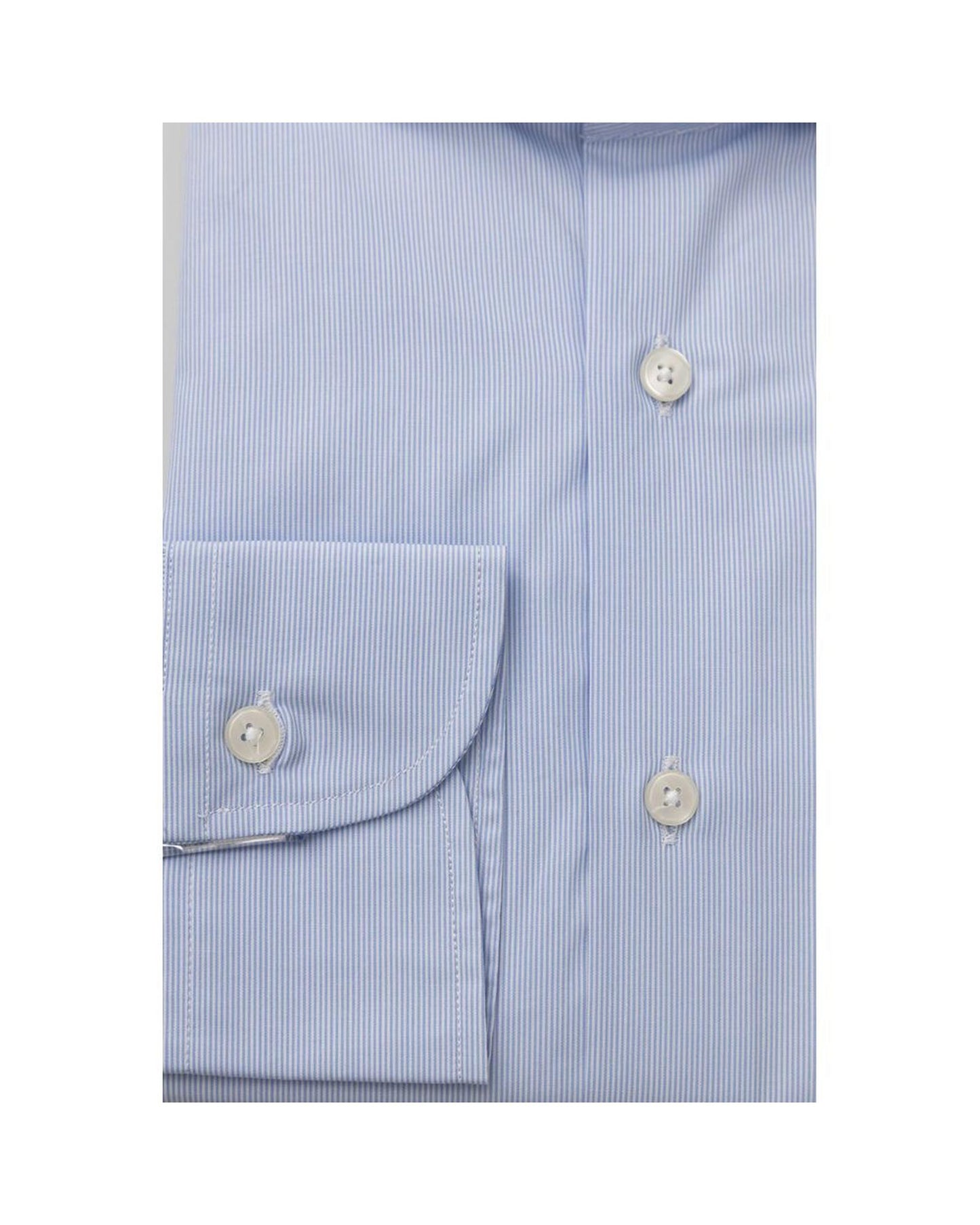Bagutta Men's Light Blue Cotton Shirt - 2XL