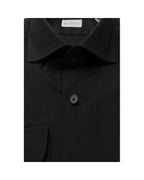 Bagutta Men's Black Cotton Shirt - L