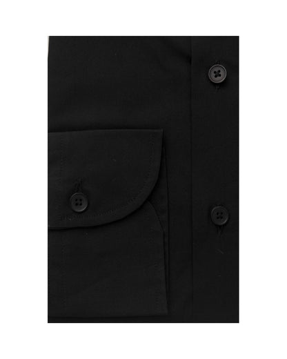 Bagutta Men's Black Cotton Shirt - L