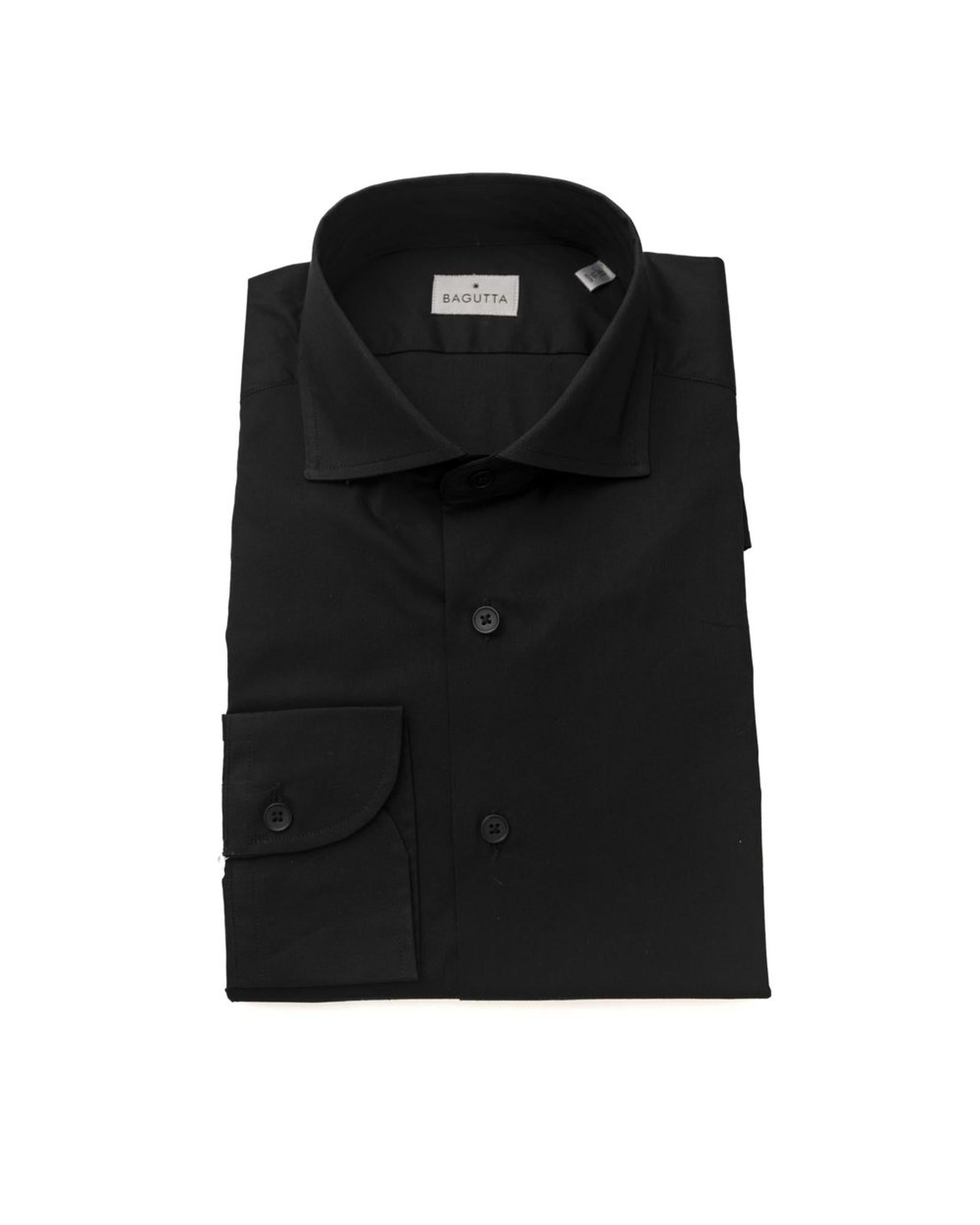 Bagutta Men's Black Cotton Shirt - XL Main image