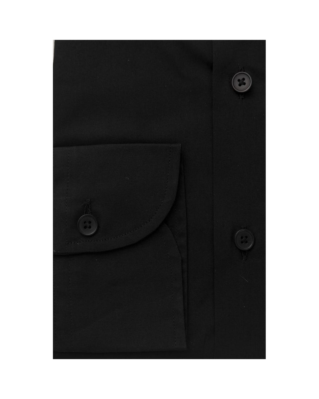 Bagutta Men's Black Cotton Shirt - 2XL