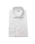 Bagutta Men's White Cotton Shirt - 2XL