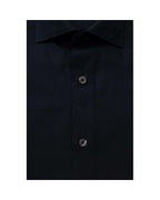 Bagutta Men's Blue Cotton Shirt - XL