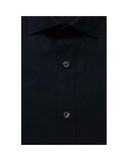 Bagutta Men's Blue Cotton Shirt - XL