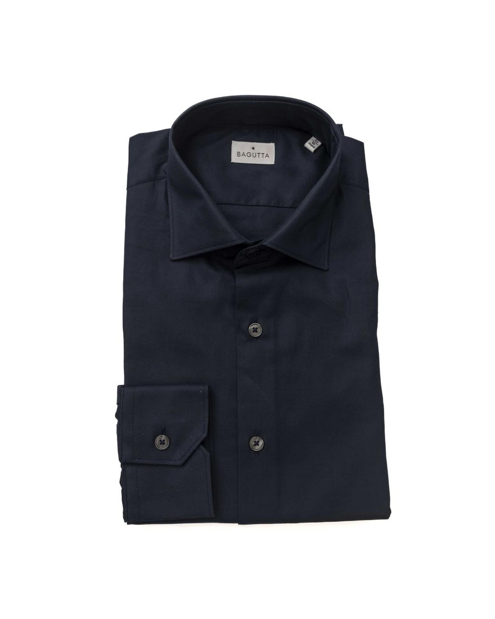 Bagutta Men's Blue Cotton Shirt - 2XL Main image