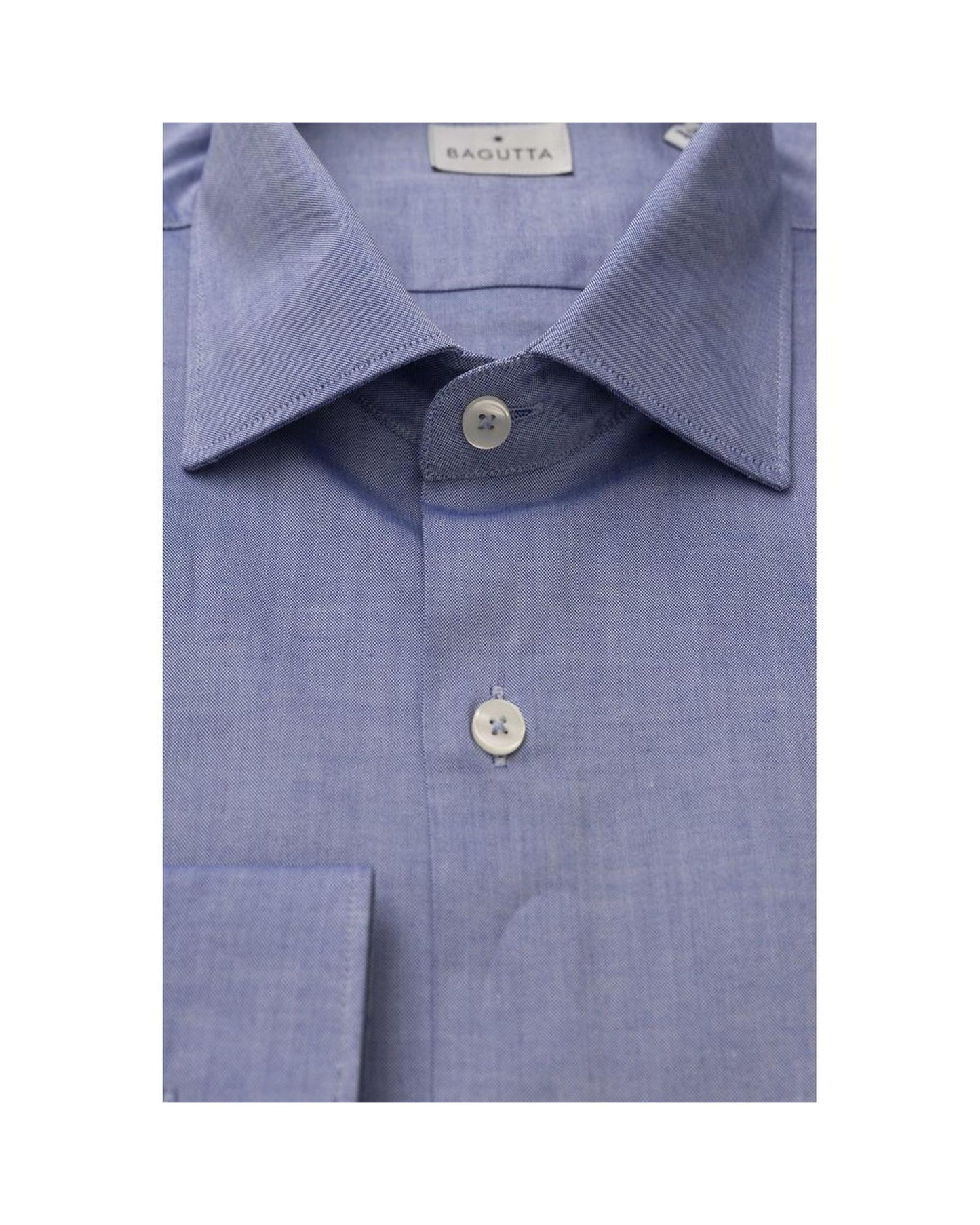 Bagutta Men's Light Blue Cotton Shirt - 2XL