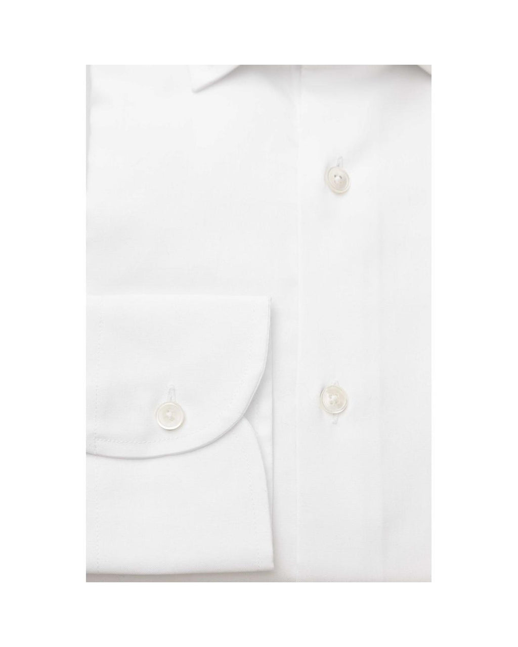 Bagutta Men's White Cotton Shirt - 2XL