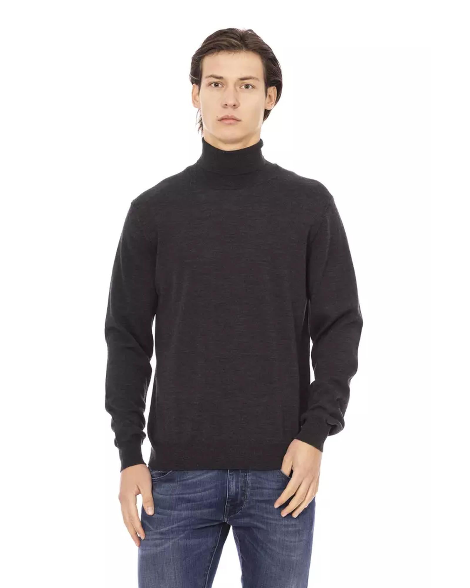 Baldinini Monogram Turtleneck Sweater L Men Main image