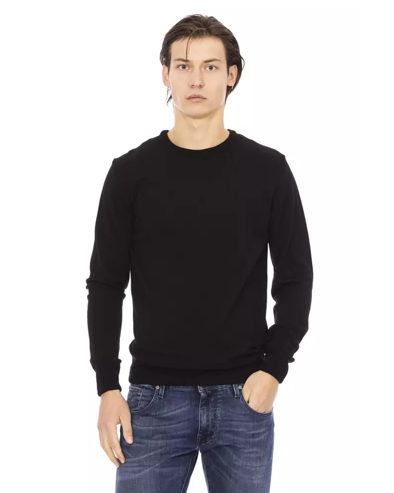 Baldinini Monogram Turtleneck Sweater L Men Main image