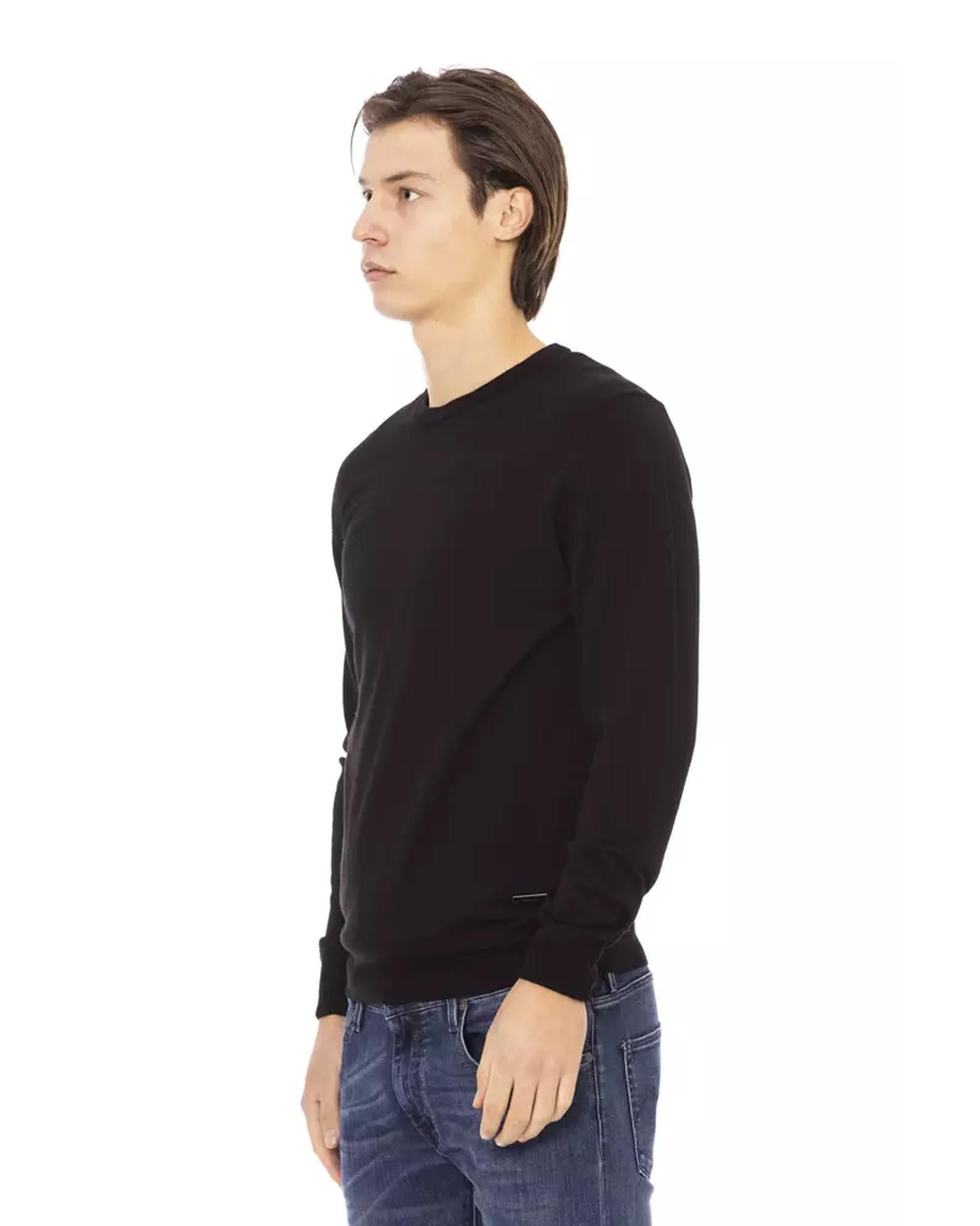 Baldinini Monogram Turtleneck Sweater S Men Secondary image