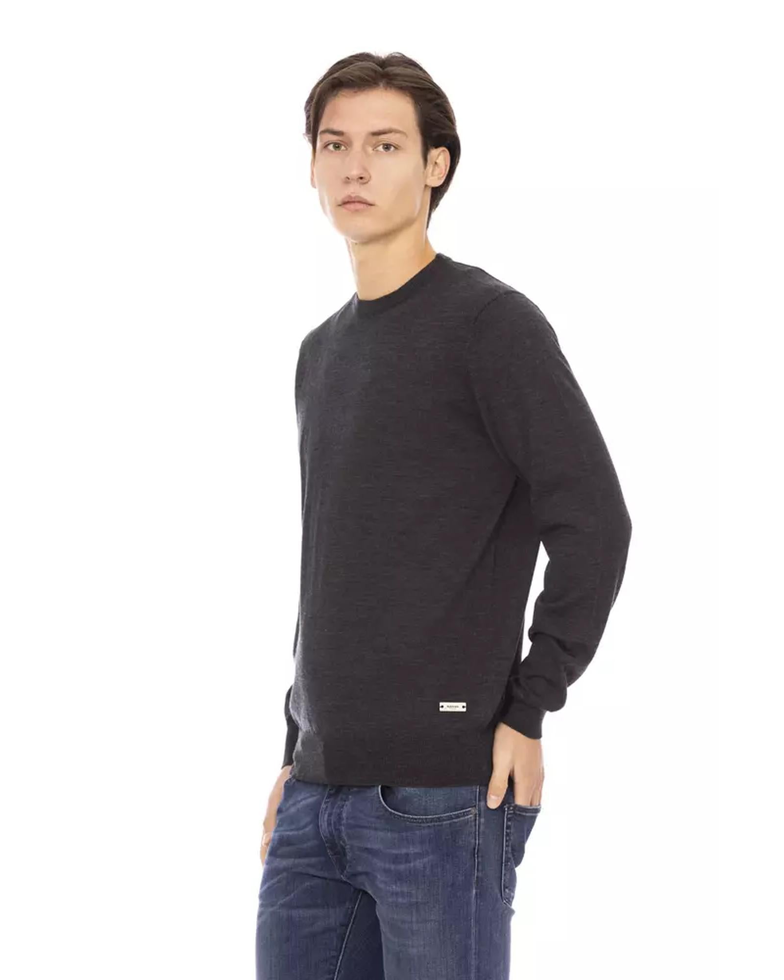 Baldinini Monogram Crewneck Sweater L Men Secondary image