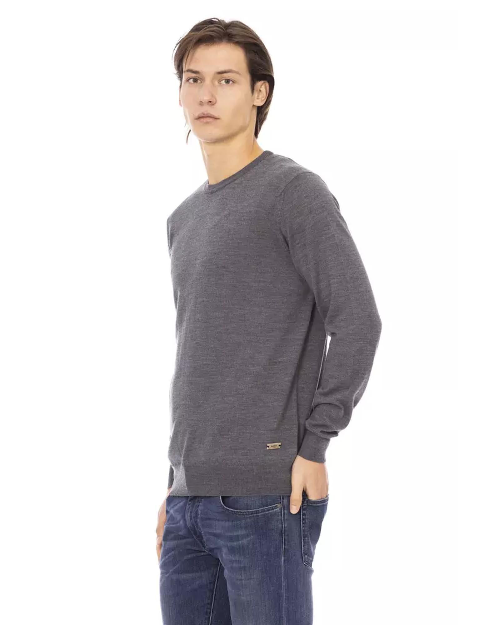 Baldinini Monogram Crewneck Sweater L Men Secondary image