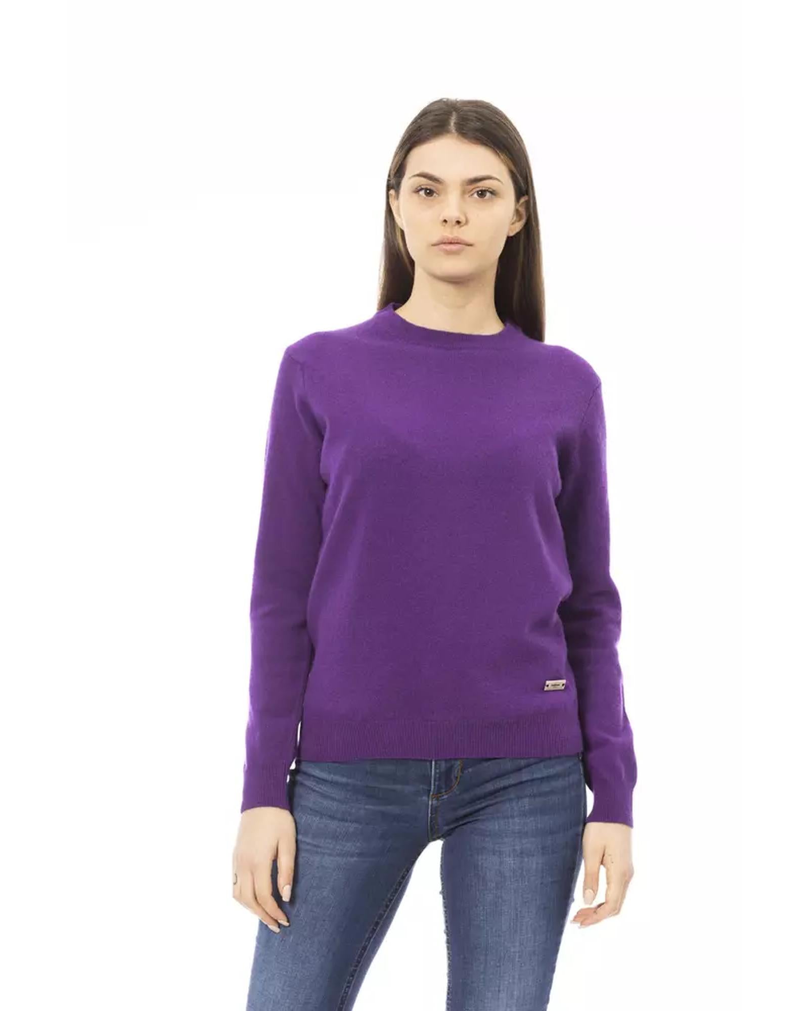 Baldinini Monogram Long Sleeve Sweater S Women Main image