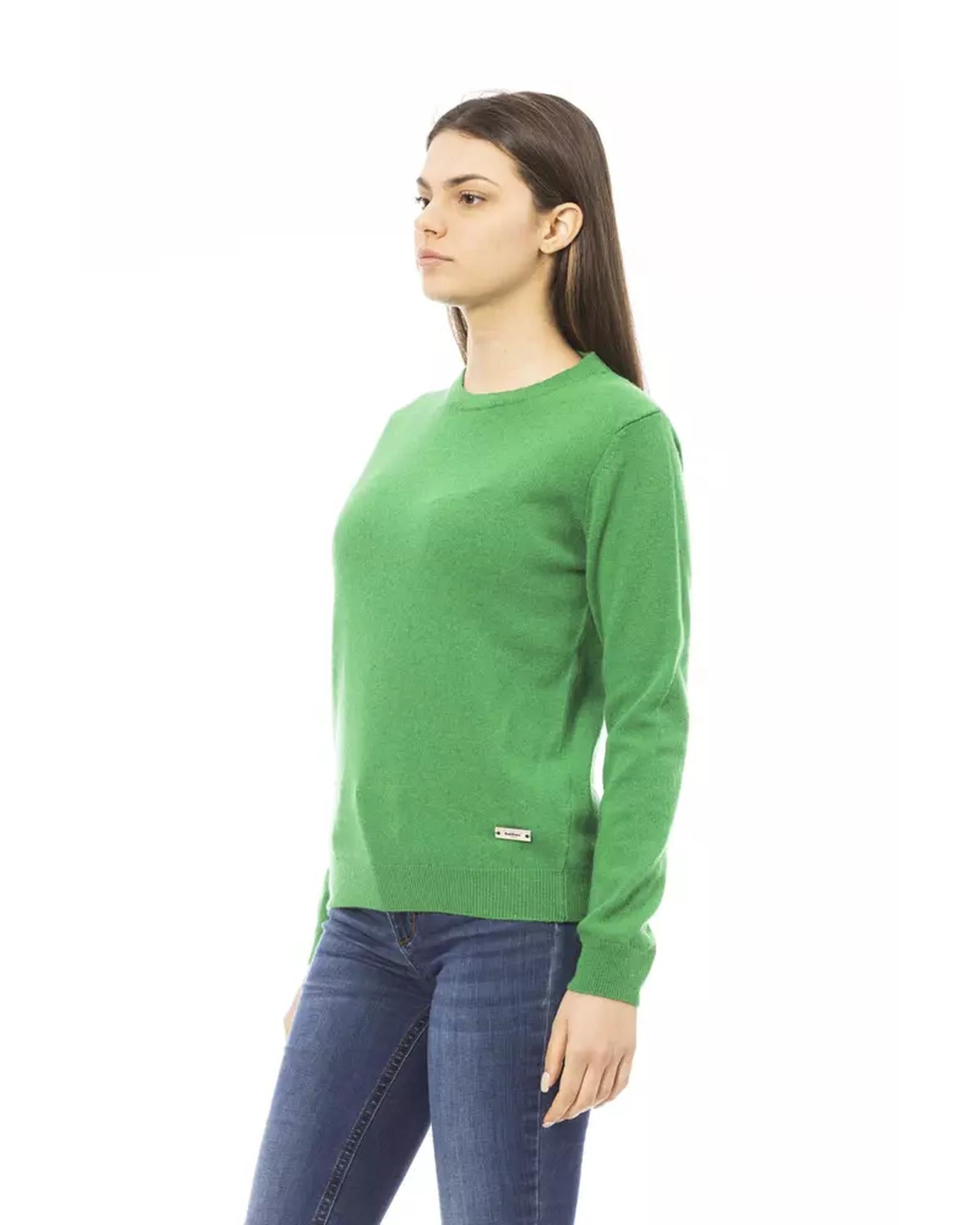 Baldinini Metal Monogram Crewneck Sweater M Women Secondary image