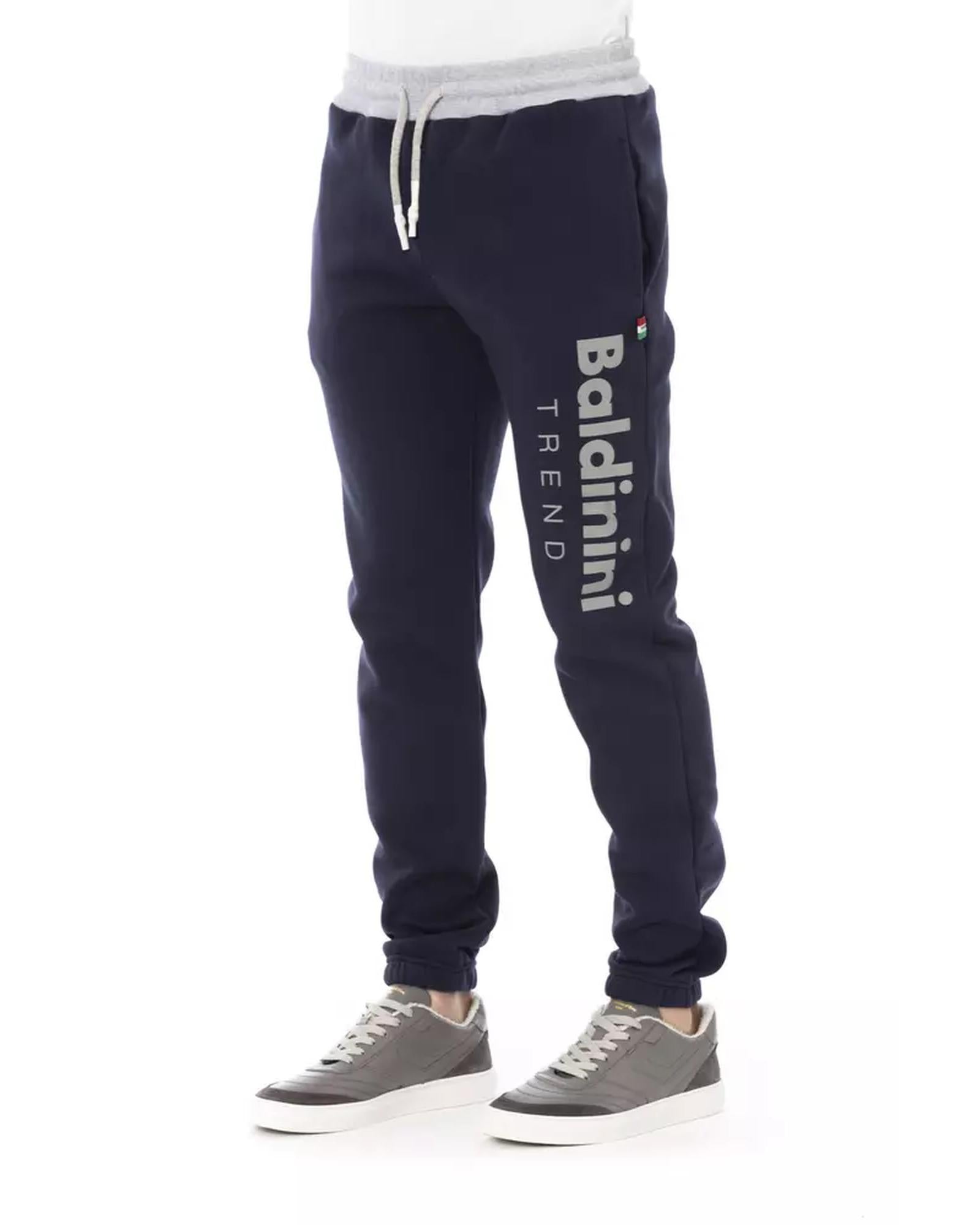 Lace Closure Fleece Sport Pants with Logo and Pockets 3XL Men Secondary image