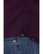 Baldinini Trend Men's Bordeaux Cotton Shirt - L
