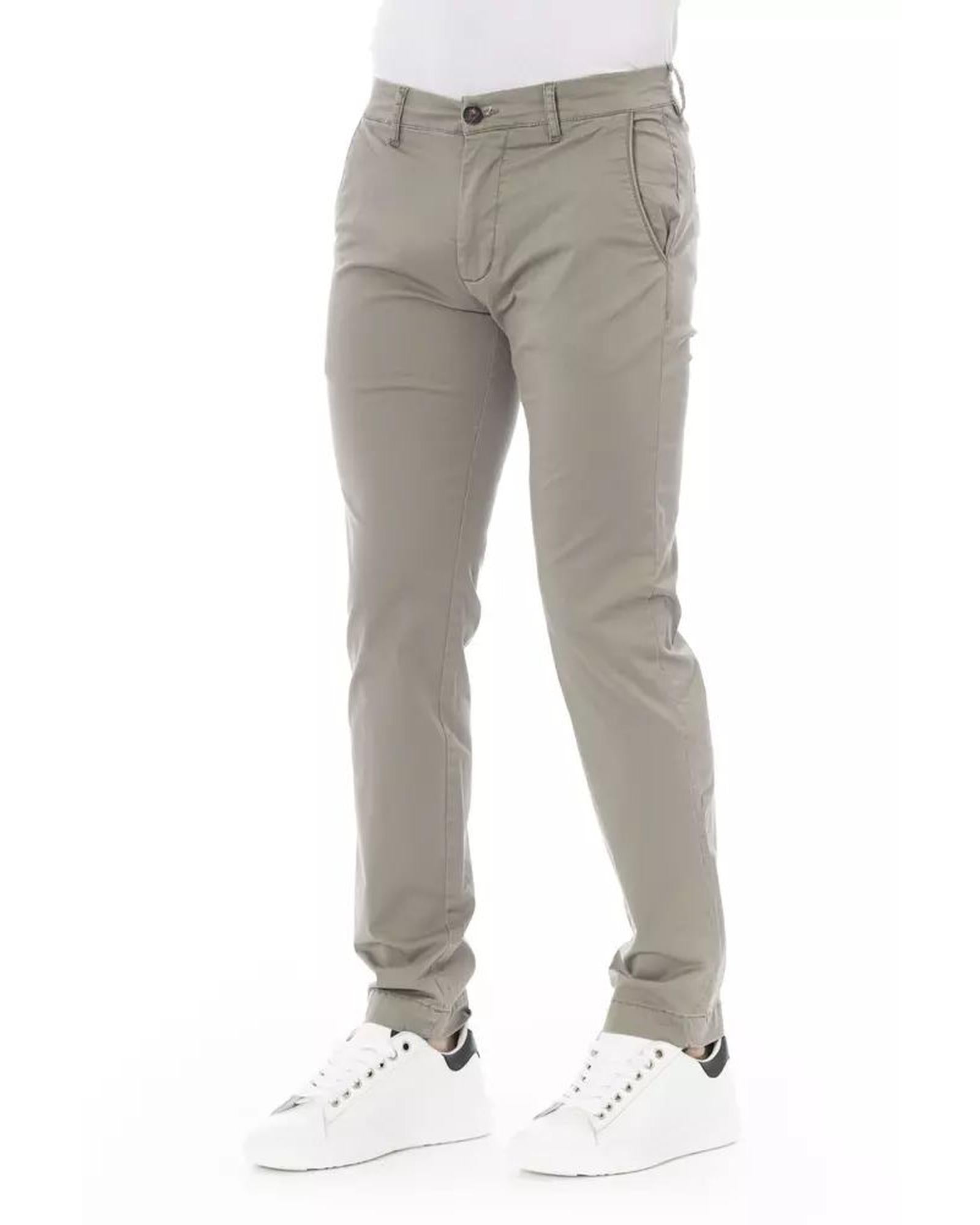 Baldinini Trend Men's Beige Cotton Jeans & Pant - W32 US Secondary image