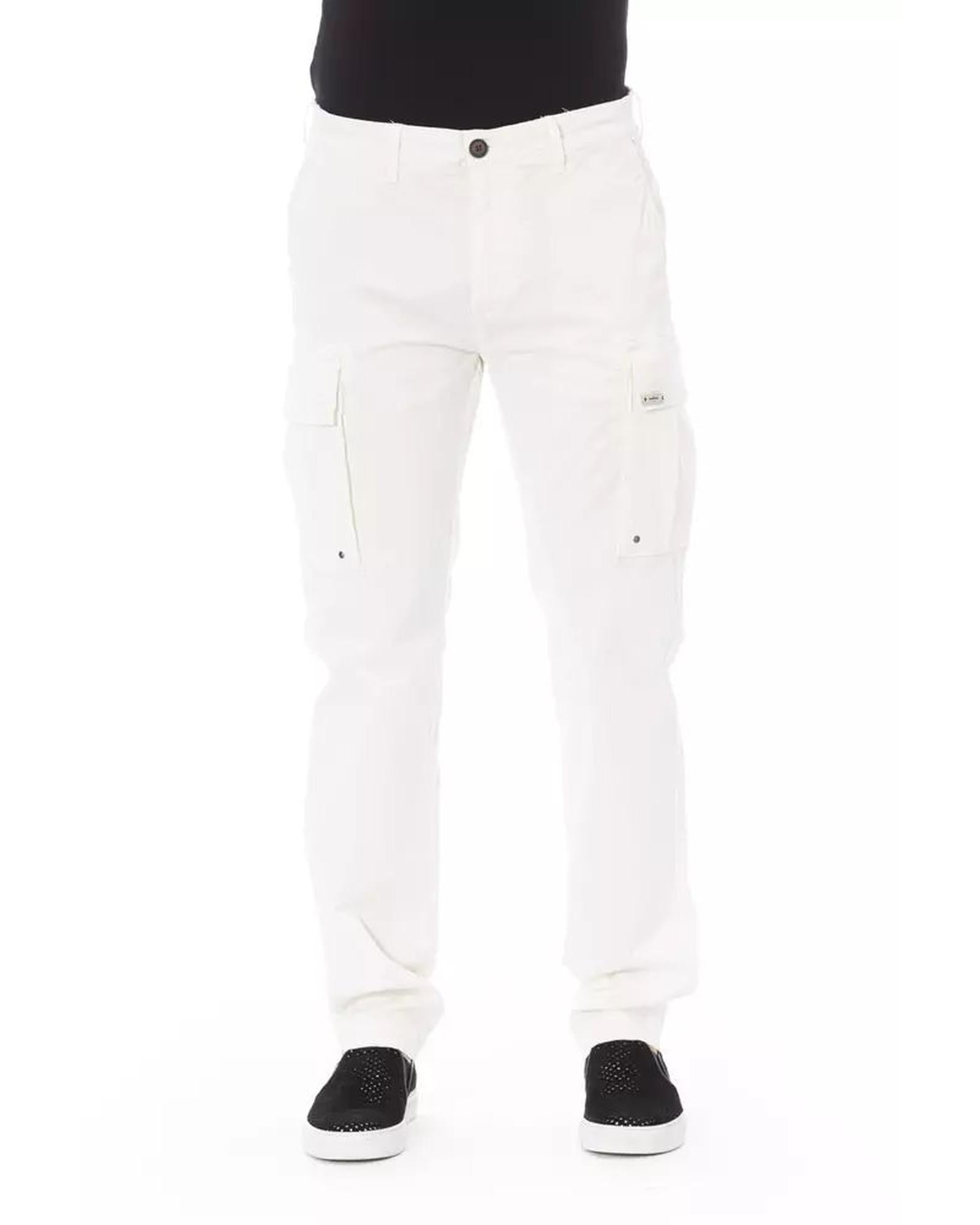 Baldinini Trend Men's White Cotton Jeans & Pant - W34 US Main image