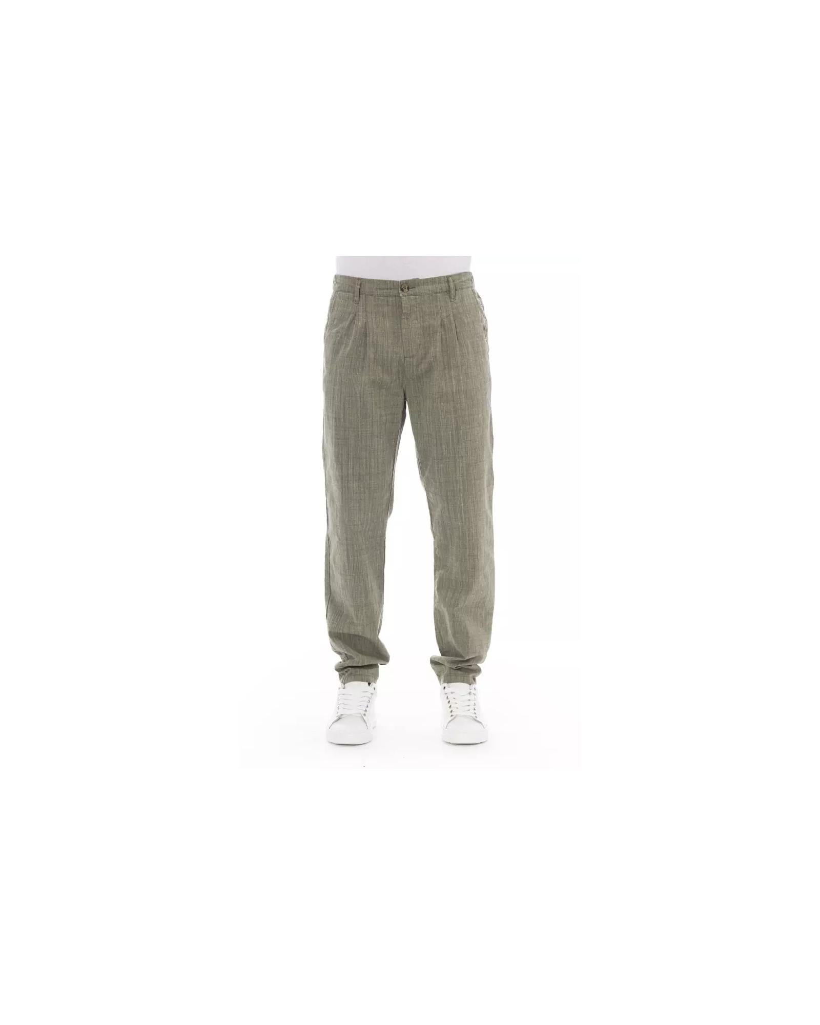 Front Zipper and Button Closure Chino Trousers 48 IT Men Main image